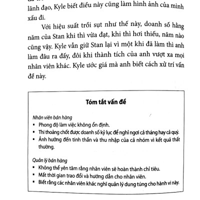 Cẩm Nang Cho Thủ Lĩnh Bán Hàng - Gỡ Rối Quản Lý, Xử Trí Nhân Viên Khó Nhằn Và Tối Đa Doanh Số