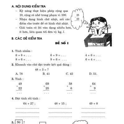 100 Đề Kiểm Tra Toán 2