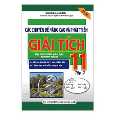 Sách - Các Chuyên Đề Nâng Cao Và Phát Triển Giải Tích Lớp 11 - Tập 2 - Khang Việt Book