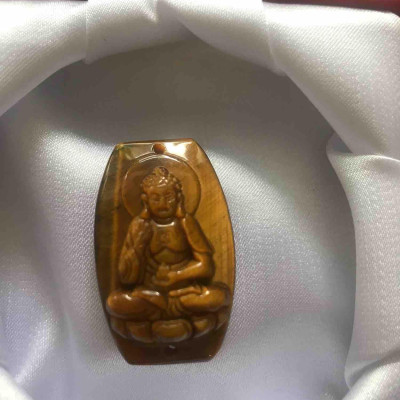 MẶT A DI ĐÀ PHỐI VÒNG TAY ĐỘ MỆNH NAM NỮ tuổi TUẤT HỢI mệnh KIM THỔ THUỶ dài 36mm đk 23mm 