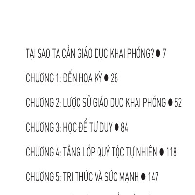 Biện hộ cho một nền giáo dục khai phóng