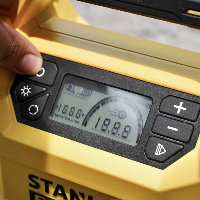 Máy bơm hơi đa năng dùng pin kèm tính năng thổi và hút bụi hiệu STANLEY Model SXVI02001-3 trong 1- HÀNG CHÍNH HÃNG