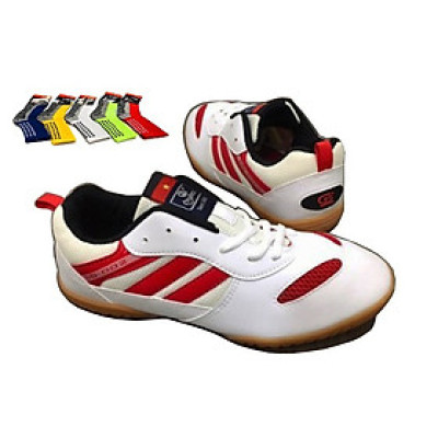 GIÀY CẦU LÔNG - BÓNG BÀN - BÓNG RỔ NAM NỮ KÈM 1 ĐÔI VỚ CHỐNG TRƠN NGẮN CAO CÁP ( VỚ GIAO MÀU NGẪU NHIÊN )