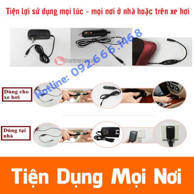 GỐI MASSAGE 8 BI HỒNG NGOẠI TRỊ LIỆU ĐAU MỎI VAI GÁY 