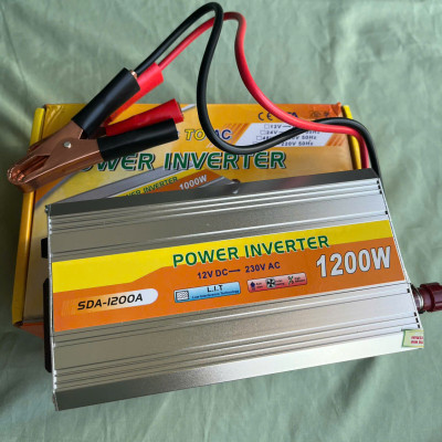 Kích Điện 12V lên 220V 1200W – Cao Cấp, Siêu Bền, Hiệu Quả Cho Phòng Khi Mất Điện