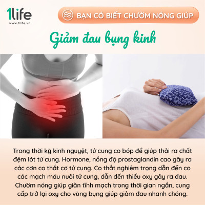 Gối thảo dược mùi hương hoa oải hương & bạc hà 1LIFE