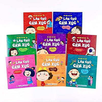 Sách - Bé Yêu Tự Tin Làm Chủ Cảm Xúc - Combo 8 Cuốn - Đinh Tị Books