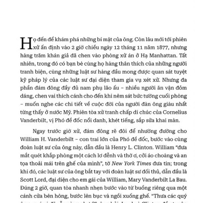 The First Tycoon - Tài Phiệt Đầu Tiên Của Nước Mỹ Vanderbilt - Bìa Cứng