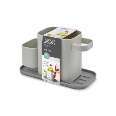 Khay đựng dụng cụ bồn rửa tự khô Joseph Joseph Duo (Grey) - 006674