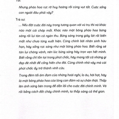 Sống Như Bông Pháo Hoa - Hành Trình Khám Phá Điều Quý Giá Nhất Cuộc Đời