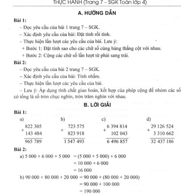 Combo Hướng Dẫn Học Tốt Toán Lớp 4 Tập 1 + 2 (Dùng Kèm SGK Chân Trời Sáng Tạo) (Bộ 2 Cuốn) - HA