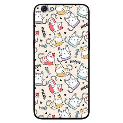 Ốp lưng dành cho Oppo F1s - A83 - Oppo F5 ( F5 Youth ) - F7 mẫu Mèo Meow