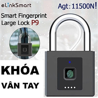 Ổ KhóJa Vân Tay Sai Đại Chống Trộm – Dùng Cho Cổng Cửa Nhà, Bền Bỉ Ngoài Trời, ĐÈN TRANG TRÍ