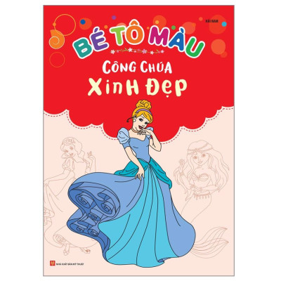 Sách Combo Bé Tô Màu Công Chúa Túi 6 Cuốn - Minh Long