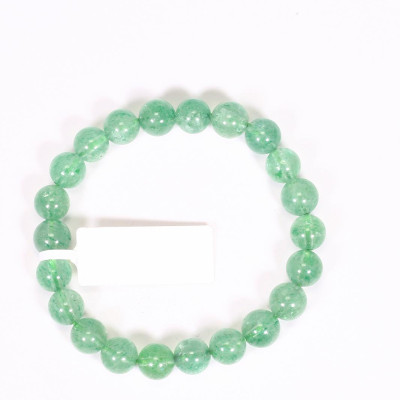 Vòng tay đá thạch anh dâu xanh mệnh hỏa, mộc - Ngọc Quý Gemstones