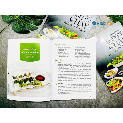 Sách - Buffet Chay Ngon Dễ Làm - Bìa Mềm - Chính Thông Book