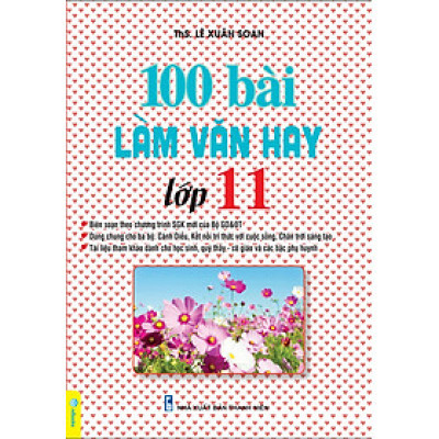 Sách - 100 Bài Làm Văn Hay Lớp 11 - Biên Soạn Theo Chương Trình GDPT Mới - ndbooks