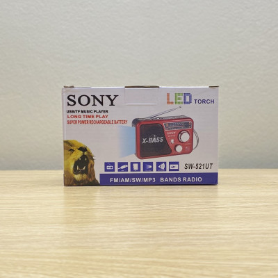 Đài Radio Sony SW-521UT Đọc thẻ nhớ,USB (Hàng Chính Hãng )