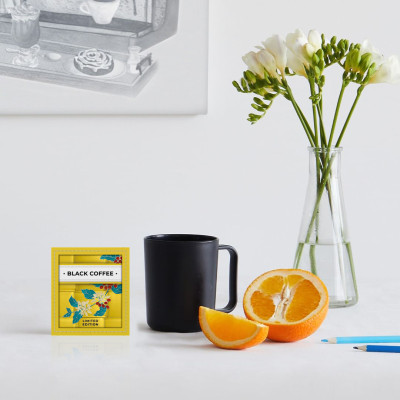 Combo 5 Gói Cà Phê Đen Premium Với Nhân Sâm Trắng Thượng Hạng COFFEECELL (5 gói x 15g) - Tăng cường hệ miễn dịch, Giải phóng tiềm năng nhà lãnh đạo - Hàng Chính Hãng