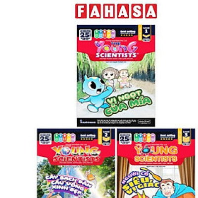 Bộ Sách The Young Scientist - Truyện Tranh Khoa Học Cho Trẻ Em - Tập 14 - Level 1+2+3 (Bộ 3 Cuốn)