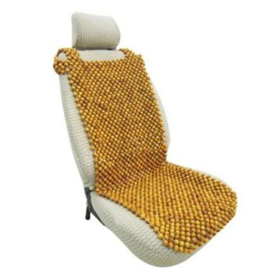 Đệm Lót Ghế Xe Ô Tô Hạt Gỗ Pơ Mu Hạt 1.8cm ( Mian .vn )