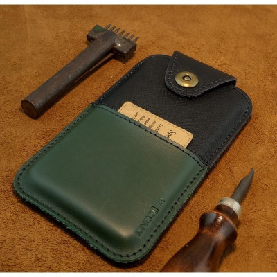 Bao da rút cho Samsung Note 10 plus/ Note20 Ultra/ S22 Plus/ Note8...quai cài da bò thật Style