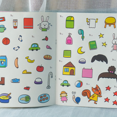 Sách-300 miếng bóc dán thông minh (6 cuốn) - Đinh Tị Books