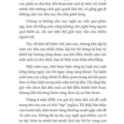 Sống Kỷ Luật, Biết Kiềm Chế, Đời Mới Vừa Ngầu Vừa Sang