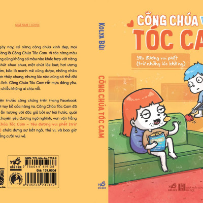 Sách - Công Chúa Tóc Cam: Yêu đương vui phết (trừ những lúc không) (Kolya Bùi) (Nhã Nam Official)