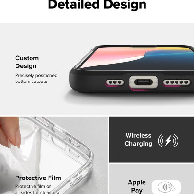 Ốp lưng dành cho iPhone 16 Pro Max / 16 Pro RINGKE Fusion Bold - Hàng Chính Hãng