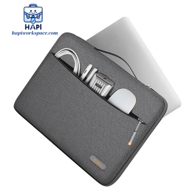 Túi chống sốc WIWU Pilot Laptop Sleeve Wi-PLS, mỏng nhẹ, chống thấm nước, quai xách