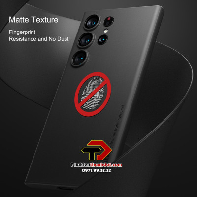 Ốp lưng lụa cho SamSung Galaxy S24 Ultra 5G chính hãng Memumi siêu mỏng, chống vân tay, bảo vệ camera sau - Hàng chính hãng
