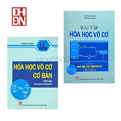 Combo Hóa học vô cơ cơ bản tập 3 + Bài tập