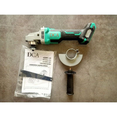 MÁY MÀI GÓC KHÔNG CHỔI THAN DÙNG PIN DCA ADSM03-100Z (KHÔNG GỒM PIN VÀ SẠC) - HÀNG CHÍNH HÃNG