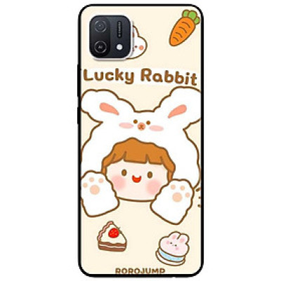Ốp lưng dành cho Oppo A16K - Oppo A36 / A76 - Oppo Reno 7z 5G - Búp Bê Thỏ Bánh