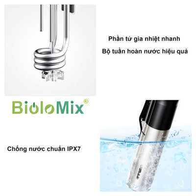 HÀNG CHÍNH HÃNG - Máy nấu chậm Sous vide, dùng cho gia đình. Thương hiệu Mỹ cao cấp BioloMix SV-9002