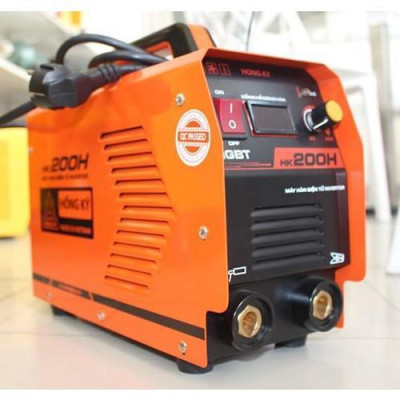 MÁY HÀN QUE ĐIỆN TỬ MMA INVERTER 200A 220V (1.6-3.2MM) HỒNG KÝ HK200H - HÀNG CHÍNH HÃNG
