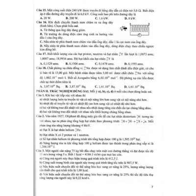 Bộ đề ôn tập thi tốt nghiệp THPT môn Vật lí ( HA)