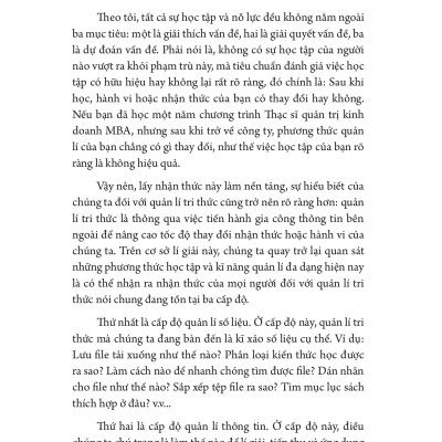 Tri Thức Cực Hạn - Tối Ưu Hóa Kĩ Năng Học Tập Và Quản Lí Tri Thức Cá Nhân