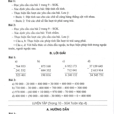 Combo Hướng Dẫn Học Tốt Toán Lớp 4 Tập 1 + 2 (Dùng Kèm SGK Chân Trời Sáng Tạo) (Bộ 2 Cuốn) - HA