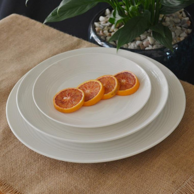 Đĩa (dĩa)/Bộ 6 đĩa thủy tinh nông lòng Luminarc Harena 27cm N5804/N5804*6 | Hàng chính hãng