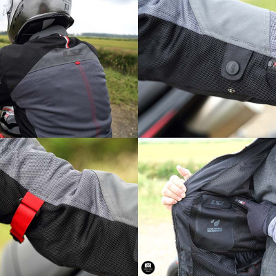  Áo Thời Trang Bảo Hộ Lái Moto, Xe Máy LS2 Alba Man