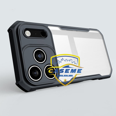 Ốp Lưng XUNDD Dành Cho iPhone Air, iPhone 17, iPhone 17 Pro, iPhone 17 Pro Max Chống Sốc, TPU + Acrylic Trong Suốt, Bảo Vệ Camera - Hàng Nhập Khẩu