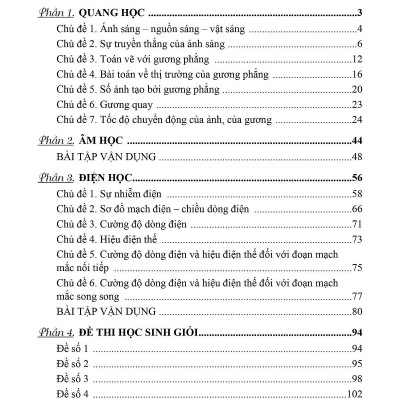 Chuyên Đề Bồi Dưỡng Học Sinh Giỏi Vật Lý 7