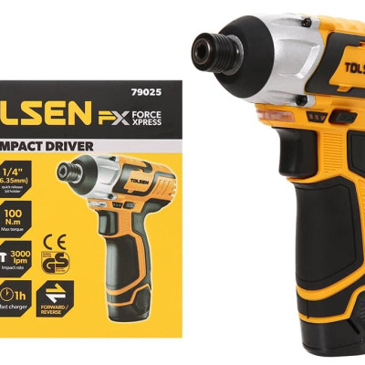 MÁY BẮT VÍT 12V TOLSEN 79025 - HÀNG CHÍNH HÃNG