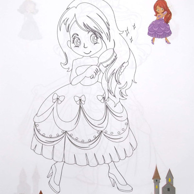 Bé Tập Tô Màu Công Chúa (Tập 2)