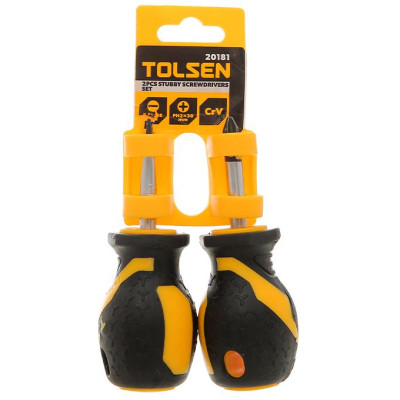 BỘ 2 CÂY TUA VÍT MINI TOLSEN 20181 - HÀNG CHÍNH HÃNG