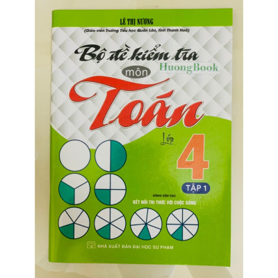 Sách - Combo Bộ Đề Kiểm Tra Môn Toán Lớp 4 Tập 1 + 2 (Dùng Kèm SGK Kết Nối Tri Thức Với Cuộc Sống)