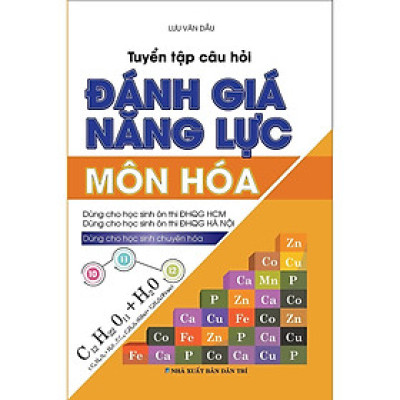 Sách - Tuyển Tập Câu Hỏi Đánh Giá Năng Lực Môn Hóa - Khang Việt Book