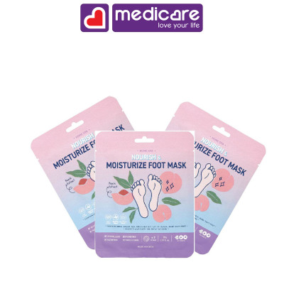 Mặt nạ dưỡng da chân DEARBOO nuôi dưỡng và dưỡng ẩm